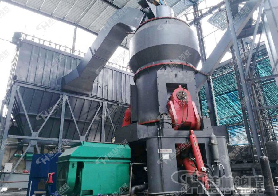 水泥立磨，立磨，立磨機(jī)，客戶現(xiàn)場，桂林鴻程磨粉機(jī)