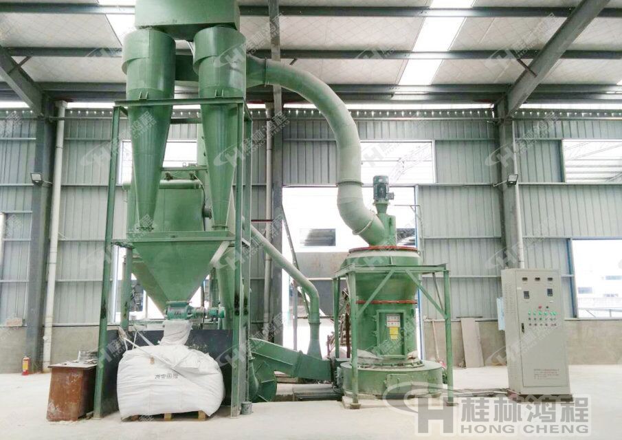 桂林鴻程雜鹵石雷蒙磨粉機(jī)，雜鹵石磨機(jī)，雜鹵石磨粉機(jī)-HC系列縱擺式磨粉機(jī)環(huán)保設(shè)備